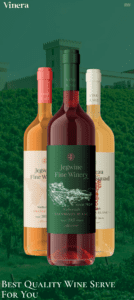 Vinera – Wine & Vineyard website design and development