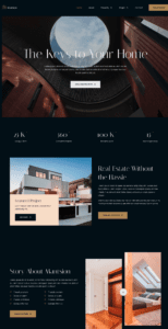 Uneet – Apartment & Single Property estate agent website design and development