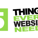 Five website essentials